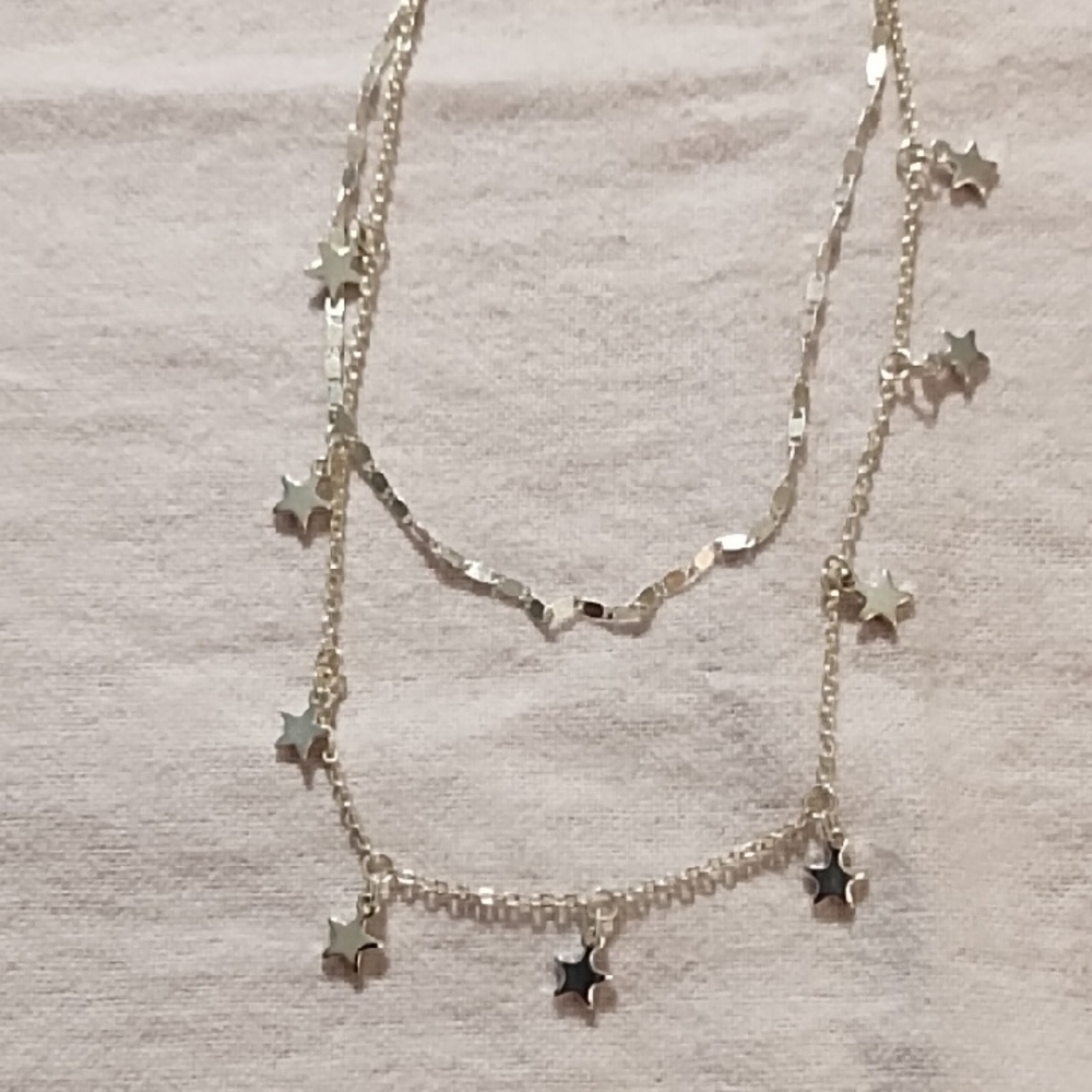 🇺🇸 Clearance 🇺🇸Silver Tone Star Charm Necklace